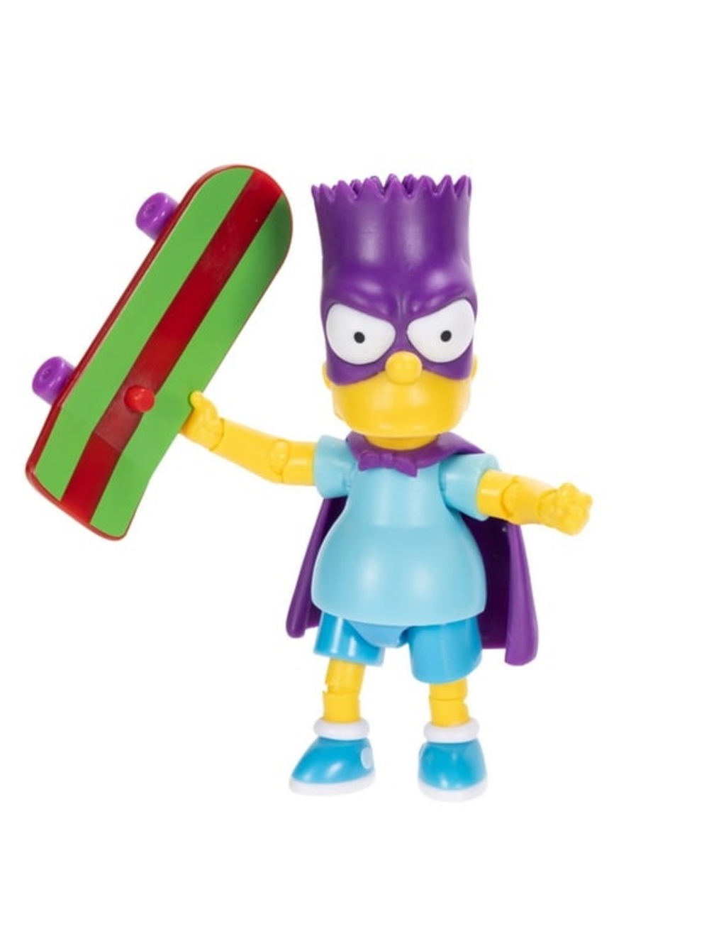 NIB The Simpsons Bartman Figure w/ Skateboard & Slingshot💎 - Picture 8 of 8